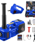 Beefy Heavy Duty Electric Car Jack Kit With Hydraulic Lift 5 Ton, Tire Inflator And Impact Wrench, 12V Floor Jack For Sedans, SUVs, MPVs And Trucks, Ideal For Tire Changes And Garage Repairs., 12V jack kit with case, hose, gloves and inflator accessories