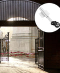 Top Shelf Premium Heavy Duty Gate Wheels With Spring Loaded Shock Absorption And Adjustable Height Casters for smooth rolling gate installation.