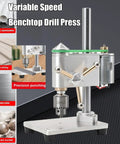 Mini Drill Press With Variable Speed Benchtop Portable Drill Press For Metal Wood DIY Jewelry Making And Crafts JT0 Chuck