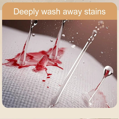 Slick Portable Laundry Wash Cup For Travel And Business Trips Compact Clothes Cleaner removes blood stains from fabric.