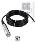Submersible Water Level Sensor Cable With IP68 Transmitter, 4-20mA Output, Liquid Level Transducer, coiled with metal housing