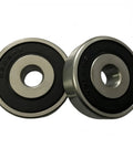 2 Pack 6302 RMX Idler Pulley Bearing For Toyota 1GR-FE Engine 10x42x13mm OEM Spec With Ceramic Grease Fits 2005 to 2025 Tacoma 4Runner Tundra Hilux Land Cruiser