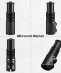 Aluminum Alloy Handlebar Riser Extension Stem 123 Mm For One And One Eighth Inch Threadless Steerer Fits MTB Road BMX Bikes.