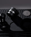 58Mm Espresso Tool Kit 6 In 1 with tamper, distributor, funnel, puck screen on silicone mat for even, consistent espresso