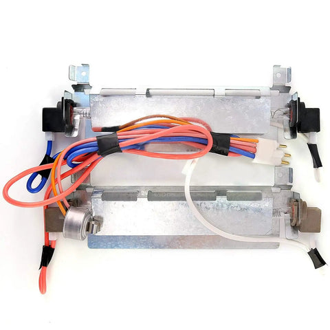 Fridge Defrost Heater And Thermostat Repair Kit For GE Hotpoint Kenmore, Includes Two Defrost Heaters And Thermostat, Replaces AP2071464 And WR51X Series
