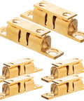 Brass Ball Catch Cabinet Door Latch Set With Screws For Wardrobe And Kitchen Cabinets, Easy Install, Space Saving, durable design