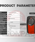 Universal Garage Door Opener Remote Pack Of 3 For LiftMaster Chamberlain Sears Craftsman With Yellow Purple Red Green Learn Button Color Coding Not Support Security Plus 3 0 5 Year Warranty product parameters