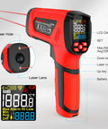 Pro Grade Infrared Thermometer Gun Non Contact Laser Temperature Reader Reads -40F To 3632F With 50 To 1 Distance Ratio