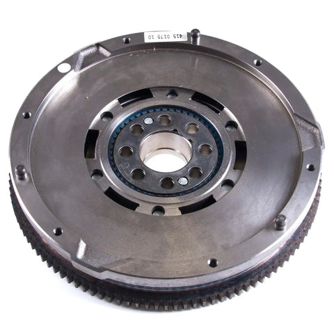 Beefy Dual Mass Flywheel For 2001 To 2006 Bmw M3 And Z4 Manual Six With 3.2 Liter Engine Oem Spec Replacement viewed from above