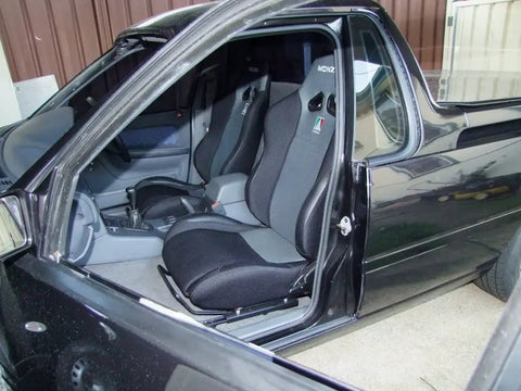 Car interior showing DIY Friendly Door Trim Seal Rubber With Oversize Bulb 43/64 Inch Diameter installed around door frame
