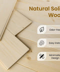 30 Inch By 84 Inch Sliding Barn Door With 5 Foot Hardware Kit Included, Unfinished Solid Spruce Wood Door For DIY Projects, wood texture