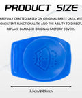 Leakproof Windshield Washer Reservoir Cap Replacement For Audi VW Porsche Cayenne 2003 2018 Blue Cap Size 7.3cm
