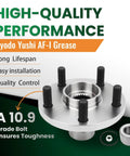 Front Wheel Hub And Bearing Assembly Left And Right For Pontiac Vibe 2003 Through 2010 Toyota Celica high-quality performance