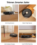 Robot Vacuum And Mop Combo With 5000Pa Suction, 180 Minutes Runtime, shown navigating tight spaces and avoiding obstacles