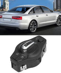Headlight Dimmer Switch And Fog Light Control For S4 S5 B8 Models Replacement OE 8K0941531AS next to a silver car