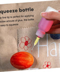 Heavy Duty Squeeze Applicator Bottle 30Ml Precision Dispenser used for precise glue application on craft projects.