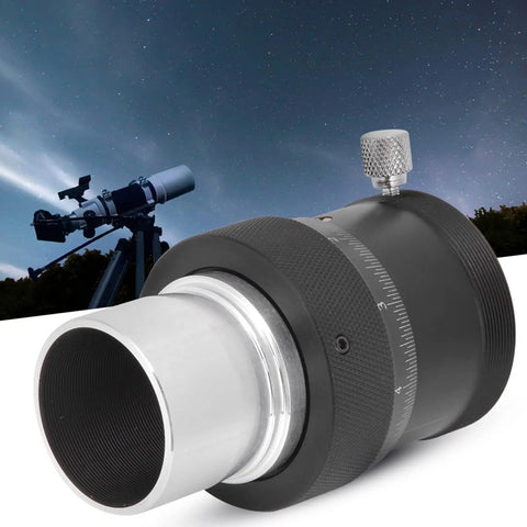 1.25 Inch Helical Focuser For Telescopes With 10mm Focusing Stroke And 0.05mm High Precision Fine Tuning Aluminum Alloy Build