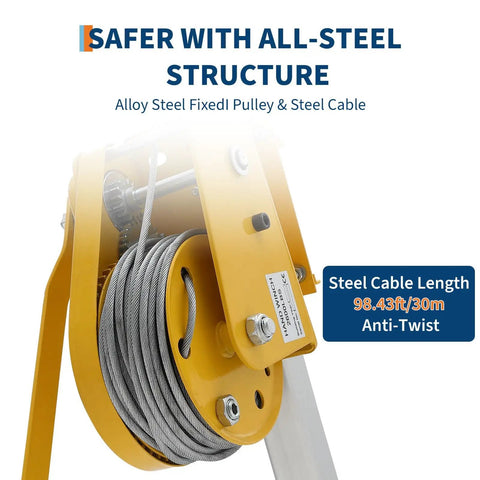 Heavy Duty Confined Space Tripod Kit With Ironclad Stability And Butter Smooth 1200 Pound Manual Winch Pulling For Manhole Rescue Fall Protection And Nasty Tight Space Jobs