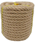 100 Percent Natural Hemp Rope Thick 1 Inch By 100 Ft Heavy Duty Manila Jute Rope for Craft Projects and Outdoor Use coiled