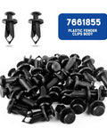 120Pcs Plastic Fender Clips And Body Rivets Set for ATV UTV Motorcycle Sportbike Push Pin Fasteners M6 M7 M8