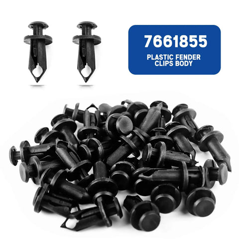 120Pcs Plastic Fender Clips And Body Rivets Set for ATV UTV Motorcycle Sportbike Push Pin Fasteners M6 M7 M8