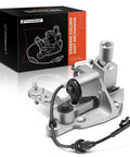 Front view of A-Premium steering column shift mechanism in silver metal with wiring harness for Chevy/GMC 1995–2009