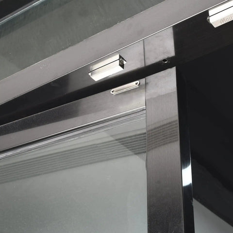 Beefy Heavy Duty Magnetic Door Catch 90lb Hold With Tough Stainless Steel Magnets installed on metal cabinet door