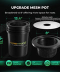 5 Gallon DWC Hydroponics Grow System For Dope Indoor Growing Deep Water Culture With 8W Air Pump Air Stone Top Drip Kit
