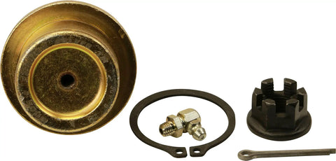 Beefed-Up Front Lower Suspension Ball Joint Replacement For Ford F-150 And Expedition Fits 2003-2006 Expedition, 2004-2008 F-150, 2006-2008 Lincoln Mark LT Heavy Duty Pivot Joint For Smooth Handling And Easy Install. Image of ball joint kit with grease fitting and tool