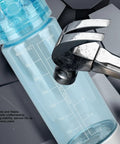 Hydrogen Water Bottle With Sprayer For Direct Inhalation Portable 400ml Hydrogen Rich Cup shown with hammer for durability