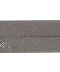 XZN Spline Bit Socket M9, 100 mm Length, One Half Inch Drive, Chrome Vanadium Steel, Knurled Grip, side view, heavy duty