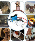 1500W Induction Heater Bolt Removal Tool With Four Copper Coils And Rugged Case for removing seized nuts and bearings.