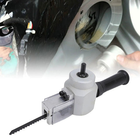 Leftwei Sheet Nibbler Cutter Drill Tool with 360 rotating blade, designed for cutting metal wood under 25mm with precision.