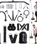 Beast Mode Heavy Duty Cable Pulley System For Home Gym, Lat Pulldown And Biceps Curl Training components and usage