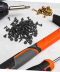 Genuine M4x10mm Carbon Steel Mini Screws With Slick Black Finish For Tight Furniture Build And Hassle Free Diy Home Improvement Projects Rock Solid Bulk Hardware Pack Today arranged with tools.