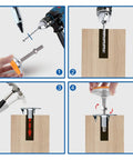 Step-by-step installation for Level Up Your Setup With These Heavy Swivel Leveling Feet 2 Pack Featuring Sturdy Carbon Steel Nuts M16 Thread.