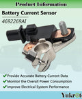 Premium Durability Direct Bolt Fit Battery Current And Voltage Sensor For Dodge Charger Ram 1500 Jeep Wrangler Chrysler 300, close-up view.