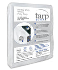 Heavy Duty Waterproof Tarp 8 Mil For Multi Use Coverage And Gear Protection Built Tough 7 Ft 4 In By 19 Ft 6 In Finished Size