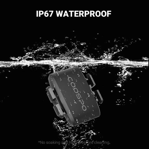 Cadence Sensor BK9C With Bluetooth 5.0 And ANT Plus For Real Time RPM Data To Boost Your Ride, IP67 Waterproof in water