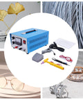 500W 50A Jewelry Welder Kit With Spot Welding Machine, 110V Foot Pedal, Adjustable Gold And Silver Soldering included accessories