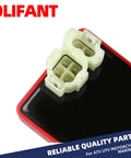 Ignition CDI Module Box For FourTrax 300 TRX300 ATV 1988 1993 4x4 2x4 Replacement CDI Unit 12V close-up view