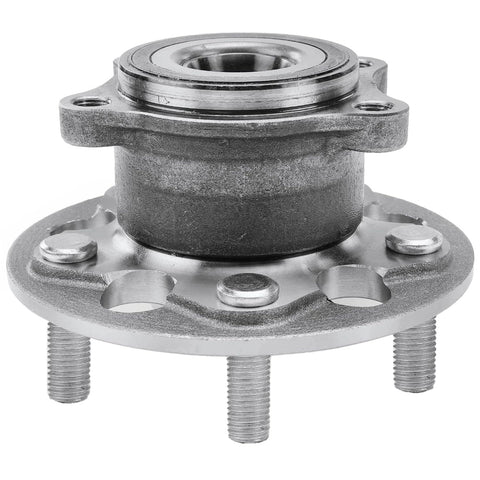 Rear Wheel Bearing Hub Assembly For Toyota Camry AWD 2020-2024, Corolla Cross AWD 2022-2025, RAV4 AWD 2019-2023, Lexus ES250 2021-2023, Plug-N-Play Wheel Bearing Replacement Kit With ABS Included, front view