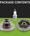 Heavy Duty Clutch Drum And V Belt Pulley Kit With Spark Plug For Stihl TS410 TS420 Cut Off Saw Replaces 4238 760 8500 Pro