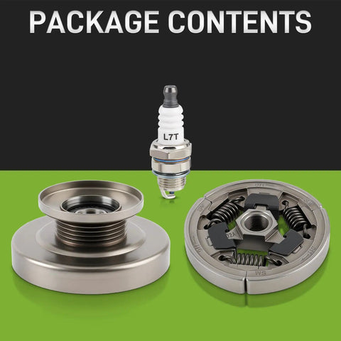 Heavy Duty Clutch Drum And V Belt Pulley Kit With Spark Plug For Stihl TS410 TS420 Cut Off Saw Replaces 4238 760 8500 Pro