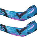 Chill Out Ice Silk Arm Sleeves Delivering Butter Smooth Compression And Ultimate Sun Shield Protection Stretchy Sleeve Guards For Running Golf And Weekend Vibes in colorful design