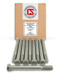 Beefy 5/8-11 Stainless Steel Hex Head Bolts 6 Inch Long, 304 Grade, Outdoor Ready, Heavy Duty Coarse Thread Hardware For DIY Projects, Construction, Marine And More box with bolts
