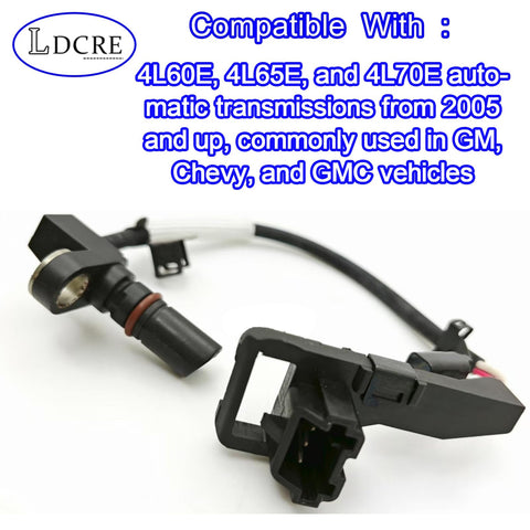 Input Speed Sensor For GM 4L60E 4L65E 4L70E Automatic Transmissions 2005 And Up Direct Fit Plug And Play Replacement For OEM 24244544 D74438E ISS Sensor With Durable Precision And Easy Install