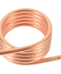 Copper water cooling ring kit for 550/540 brushed RC boat motors, durable metal heat dissipation jacket, easy install