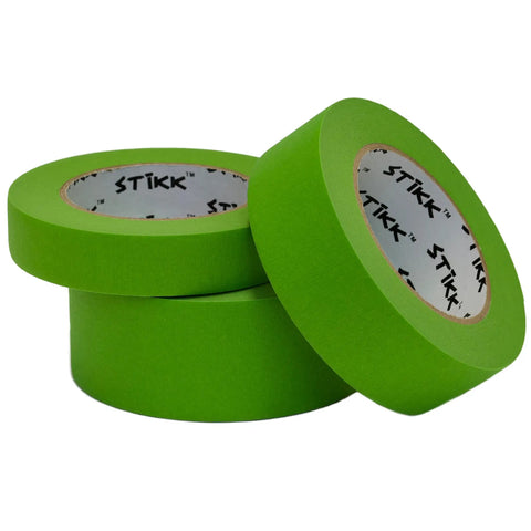 Green Painters Tape 8 Pack, 1 Inch By 60 Yards, Ideal For Sharp Edges, Trim And Ceilings, Residue Free Masking Tape For DIY Paint Projects