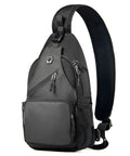 Men's Sling Bag Crossbody Backpack, Compact Yet Roomy Small Sling Pack For Everyday Carry, Anti Theft Daypack For Travel And Hiking, Fits Tablet And Notebook, Versatile Shoulder Bag For Casual Use